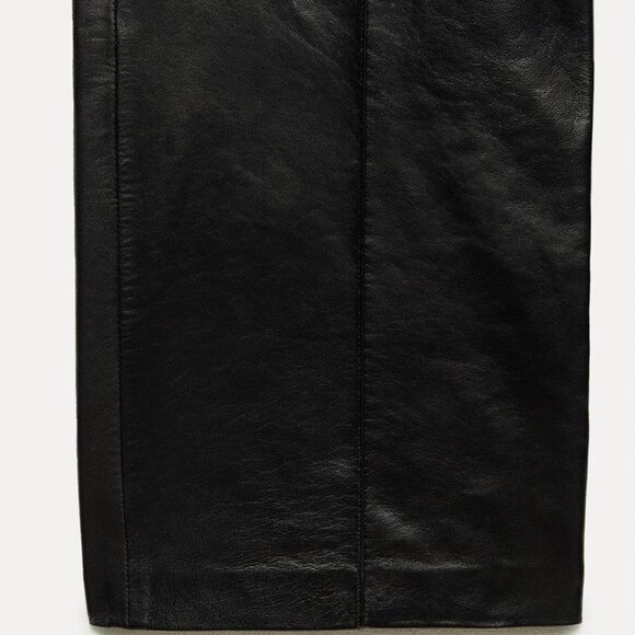 Zara Leather Joggers - Picture 9 of 9